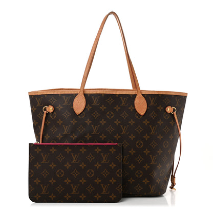 Louis Vuitton Monogram Neo Neverfull MM Fuchsia 3 of 10