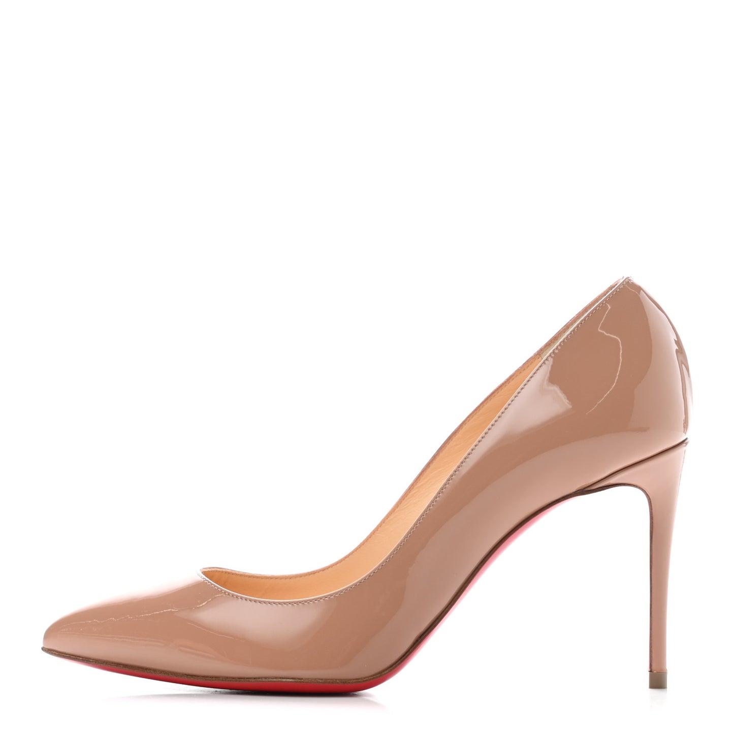 Patent Pigalle Follies 85 Pumps 36.5 Nude