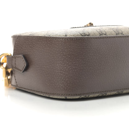 Gucci GG Supreme Monogram Web Neo Vintage Shoulder Bag Beige New Acero Crop 5 of 8
