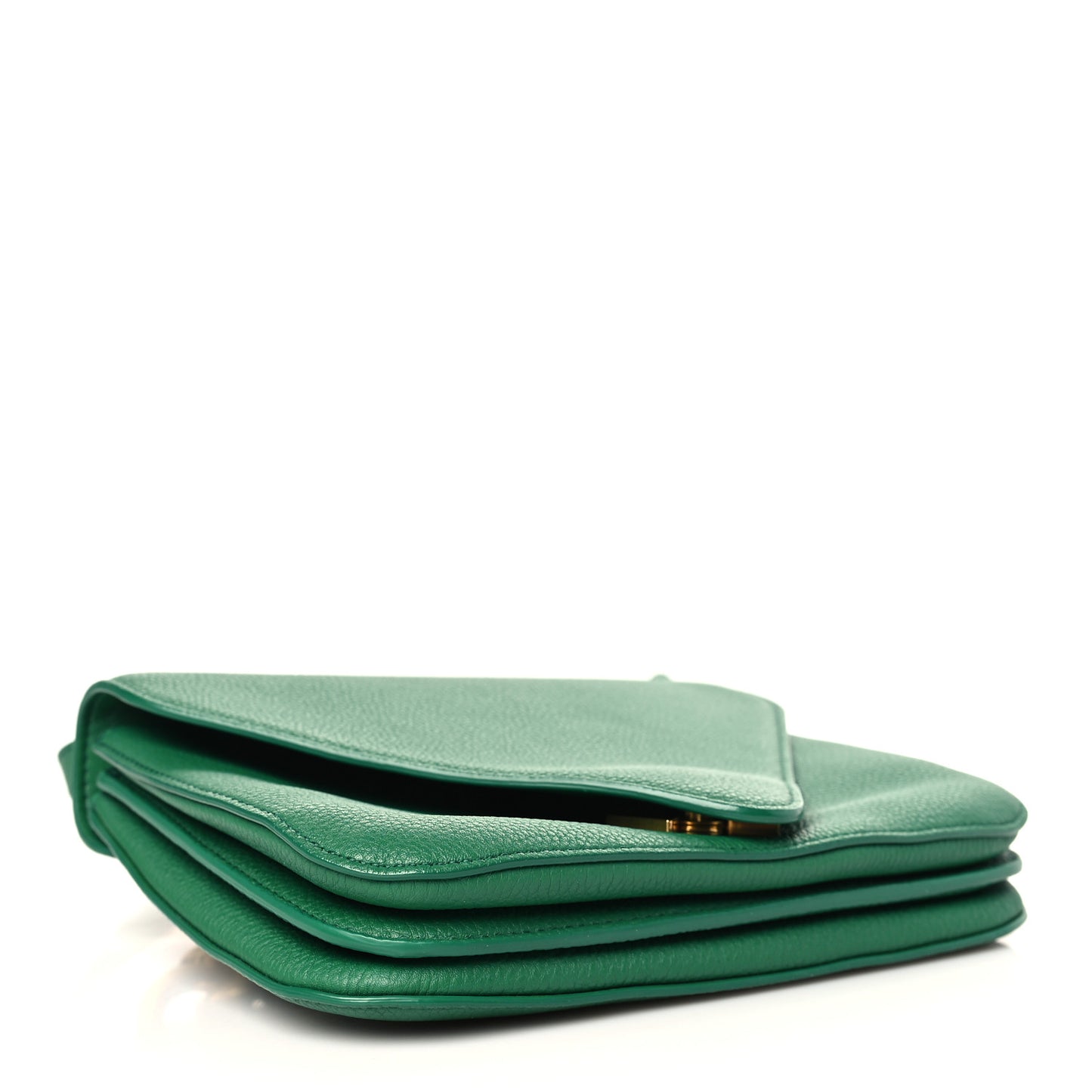Calfskin Mount Envelope Bag Jungle