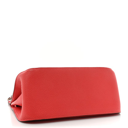 Hermes Taurillon Clemence Jypsiere 28 Rouge Pivoine 4 of 16