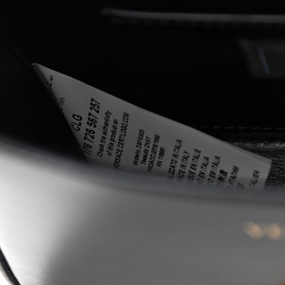 Versace Calfskin Medallion Tribute Shoulder Bag Black 7 of 11