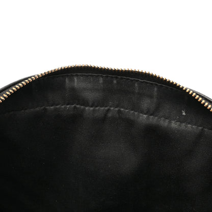 Saint Laurent Calfskin Matelasse Monogram Lou Camera Bag Black 11 of 17