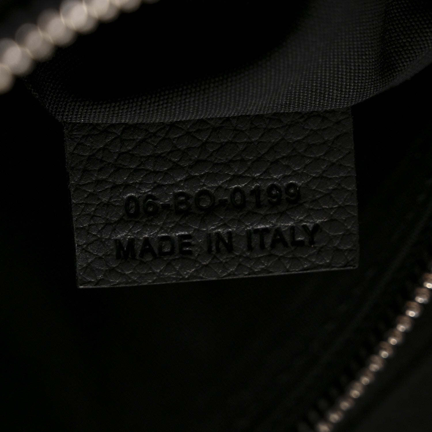 Christian Dior X SHAWN STUSSY Grained Calfskin Saddle Bag Black 7 of 12