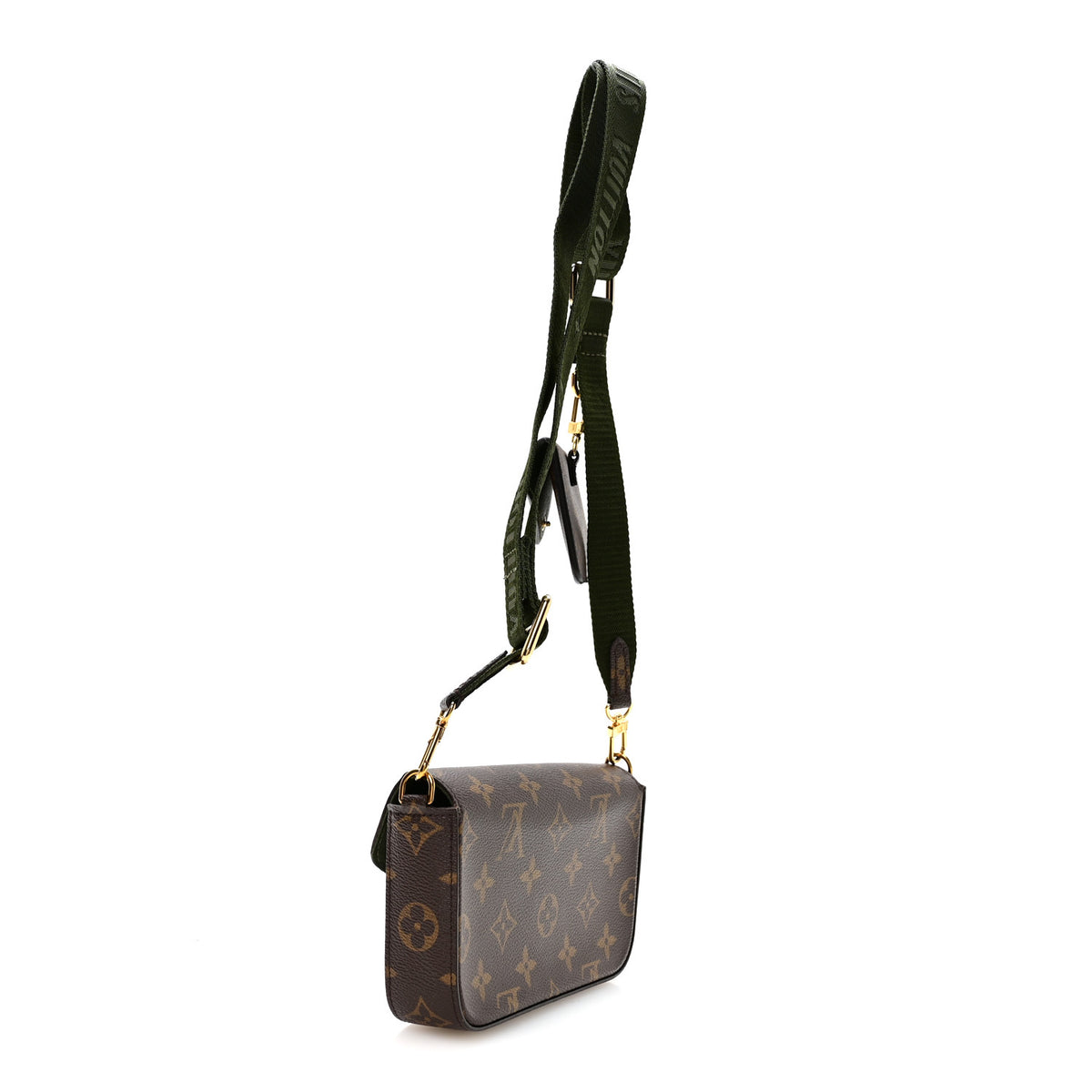 Louis Vuitton Monogram Felicie Strap & Go Kaki 3 of 9