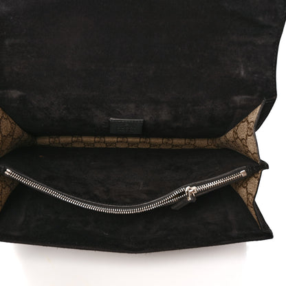 Gucci GG Supreme Monogram Medium Dionysus Shoulder Bag Black 5 of 11