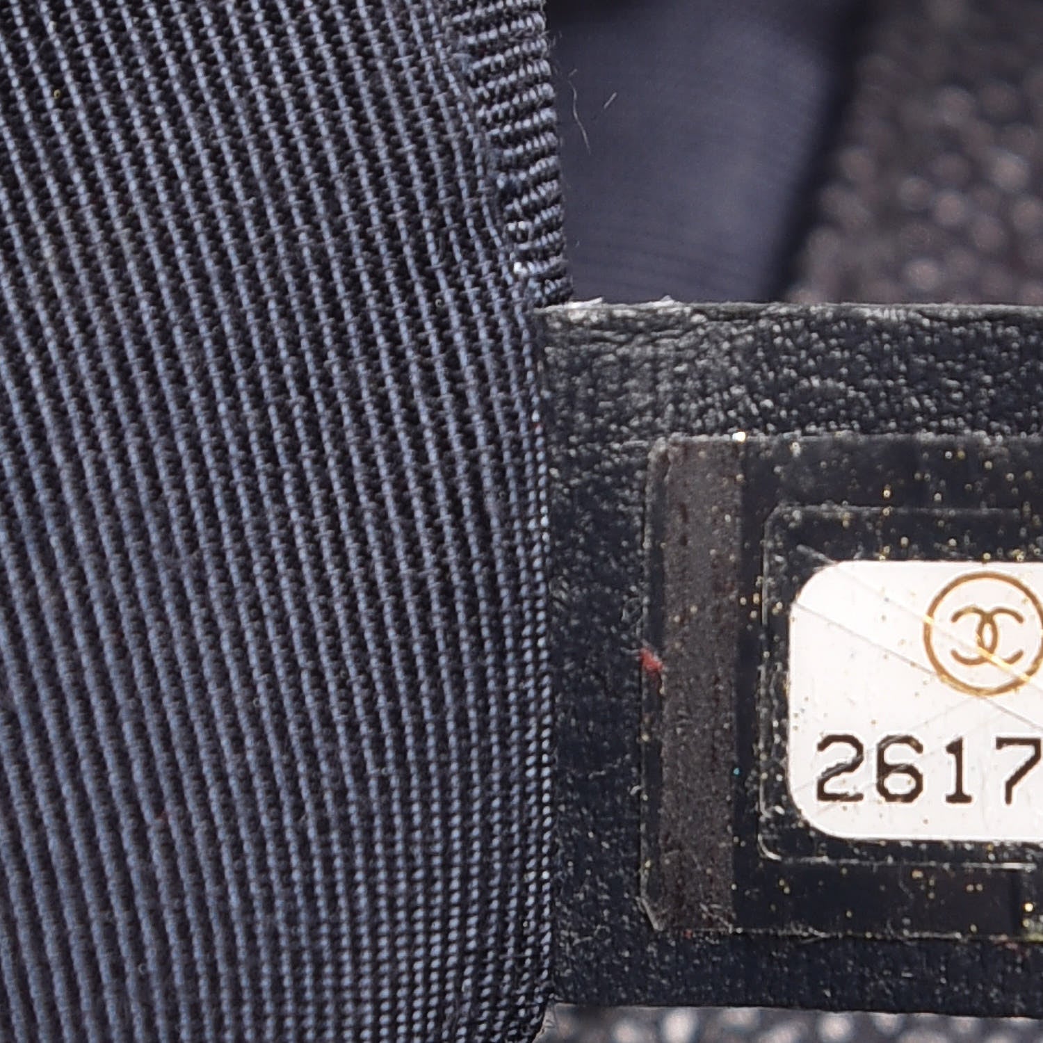 Chanel Metallic Caviar Quilted Chevron New Medium Boy Flap Navy 8 of 13