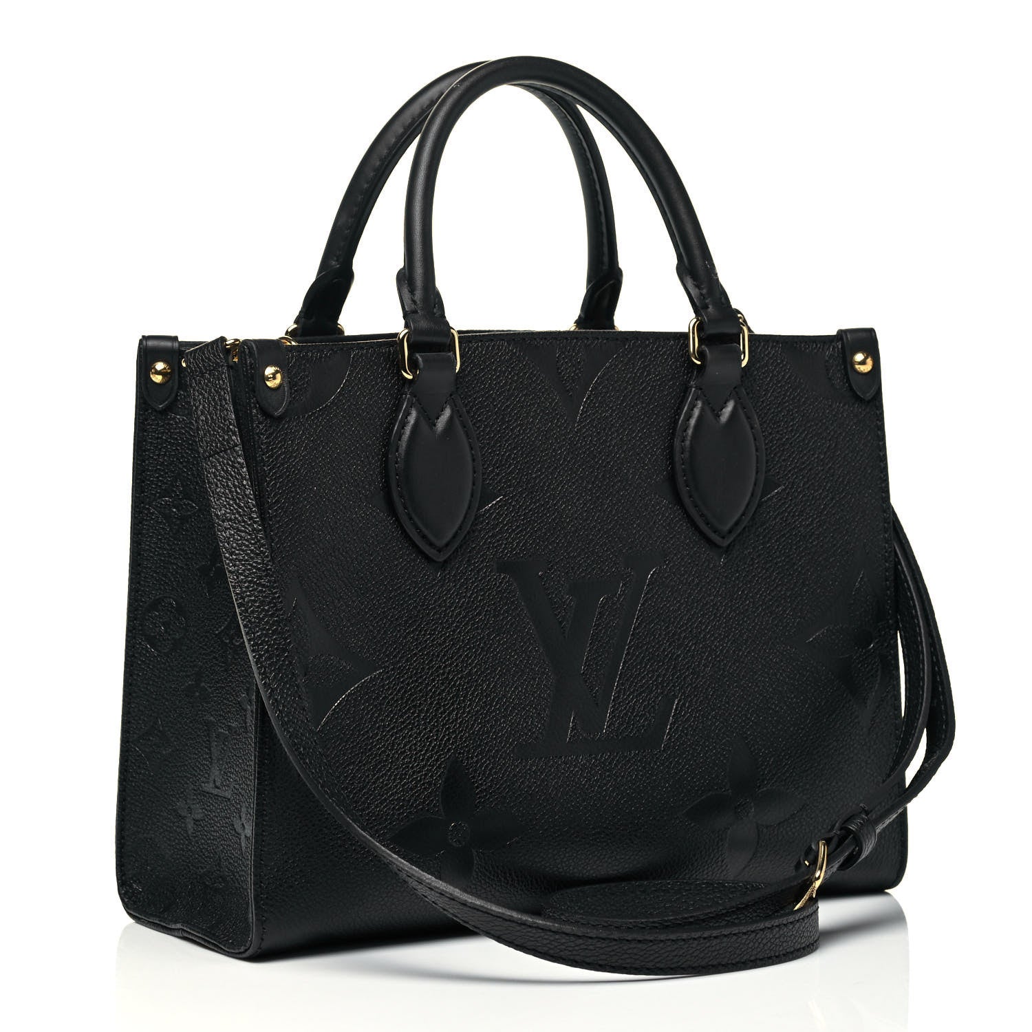Louis Vuitton Empreinte Monogram Giant Onthego PM Black 3 of 9