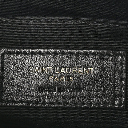 Saint Laurent Calfskin Matelasse Monogram Lou Camera Bag Blanc Vintage 6 of 10
