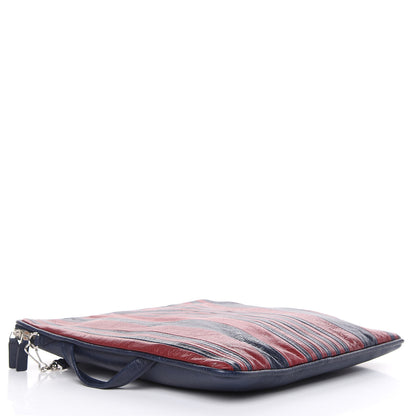 Balenciaga Agneau S Cushion Square Crossbody Dark Night Red 4 of 9