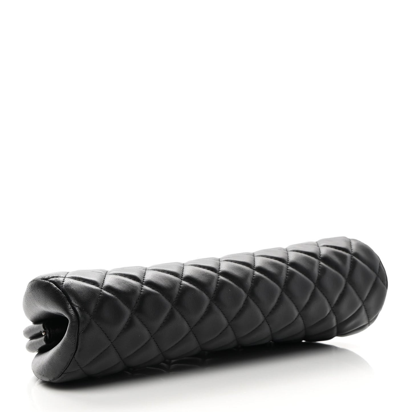 Lambskin Quilted Timeless Clutch Black