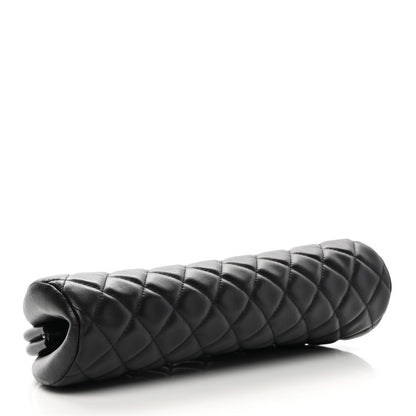 Chanel Lambskin Quilted Timeless Clutch Black 4 of 8