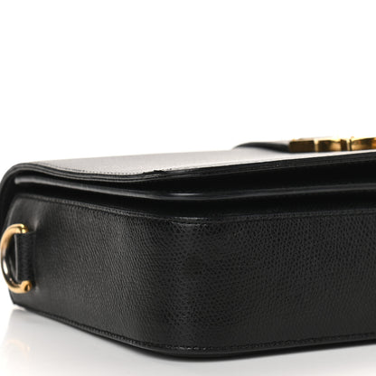 Saint Laurent Textured Calfskin Medium Classic Monogram Universite Bag Black 7 of 9