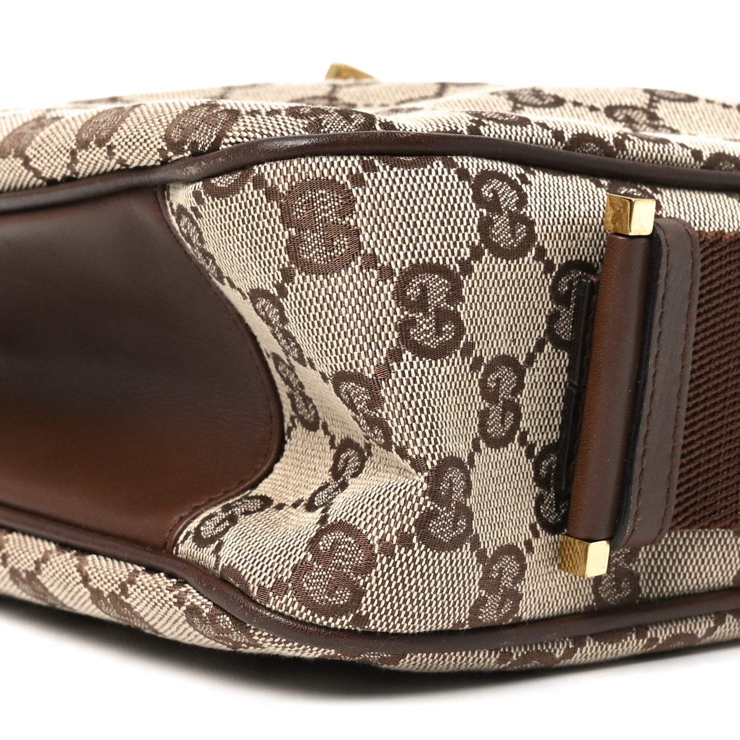 Gucci Monogram Jackie O Hobo Dark Brown 10 of 10