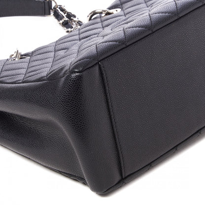 Chanel Caviar Quilted Grand Shopping Tote GST Black 6 of 9