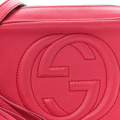 Gucci Pebbled Calfskin Small Soho Disco Bag Pink 9 of 11