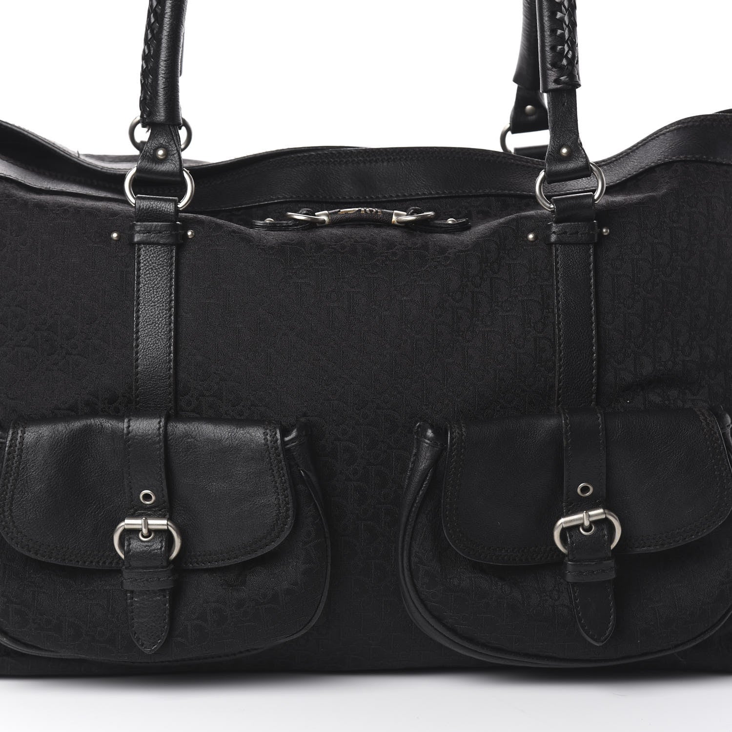 Christian Dior Monogram Tote Black 6 of 8
