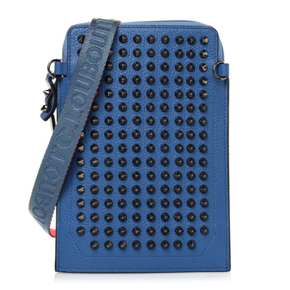 Christian Louboutin Empire Calfskin Spikes Loubilab Clutch Jeans 1 of 10