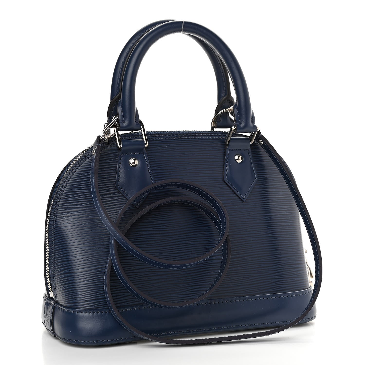 Louis Vuitton Epi Alma BB Indigo 3 of 11