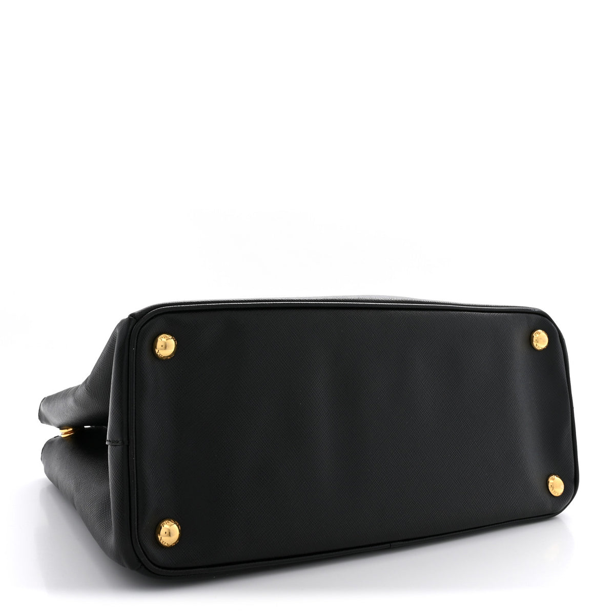 Prada Saffiano Small Galleria Double Zip Tote Black 4 of 14