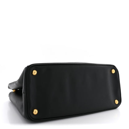Prada Saffiano Small Galleria Double Zip Tote Black 4 of 14