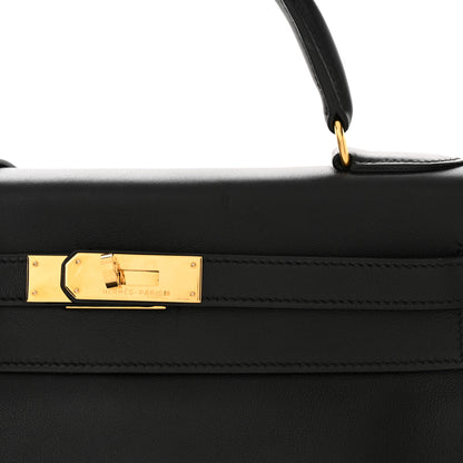Hermes Swift Kelly Retourne 32 Black 13 of 20