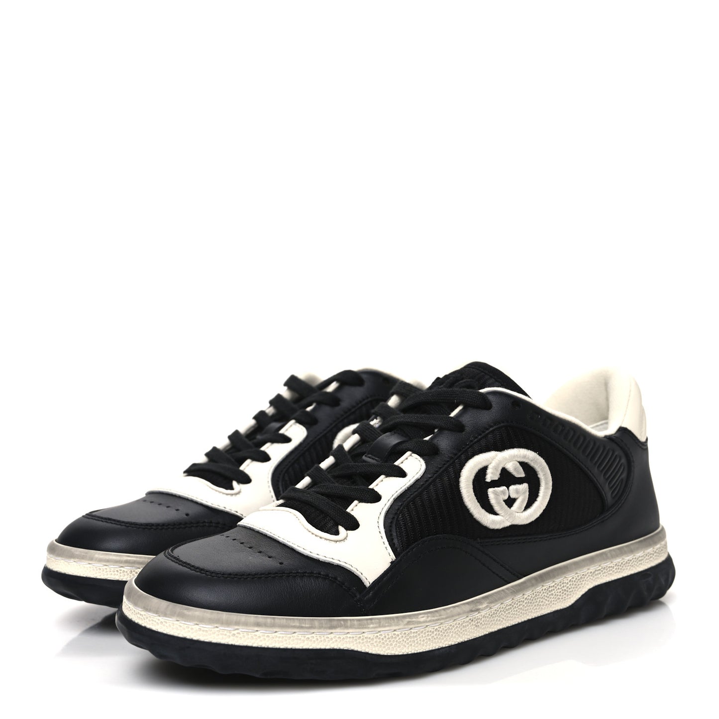 Dali Soft Calfskin Womens Mac80 Sneakers 36 Black Off White