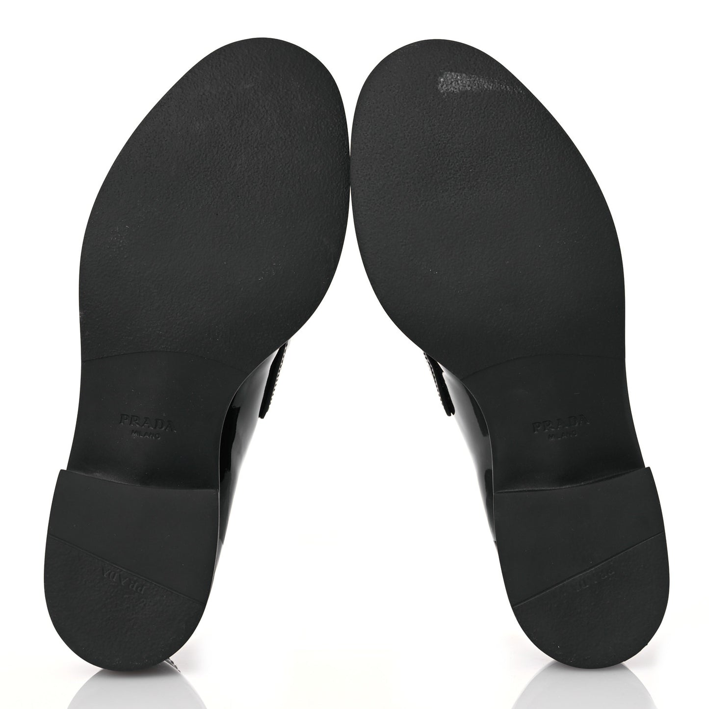 Vernice Triangle 50mm Loafers 41 Black