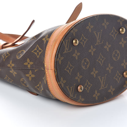 Louis Vuitton Monogram Petit Bucket 23 8 of 10