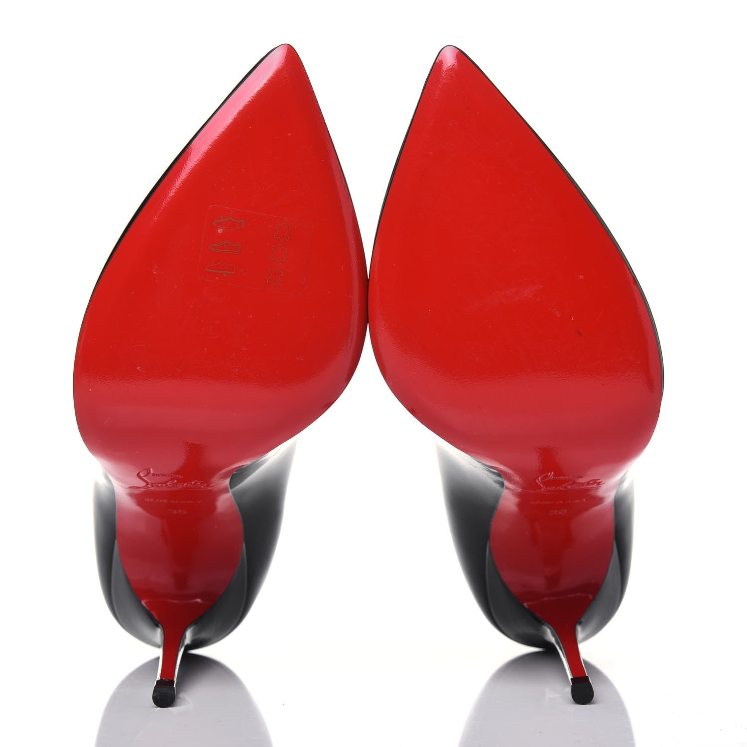 Christian Louboutin Patent Corneille 100 Pumps 36 Black 5 of 10