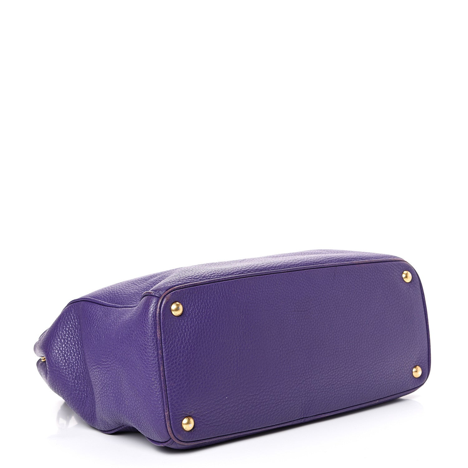 Prada Vitello Daino Tote Viola 3 of 23