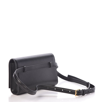 Saint Laurent Smooth Calfskin Monogram Kate Belt Bag Black 3 of 9