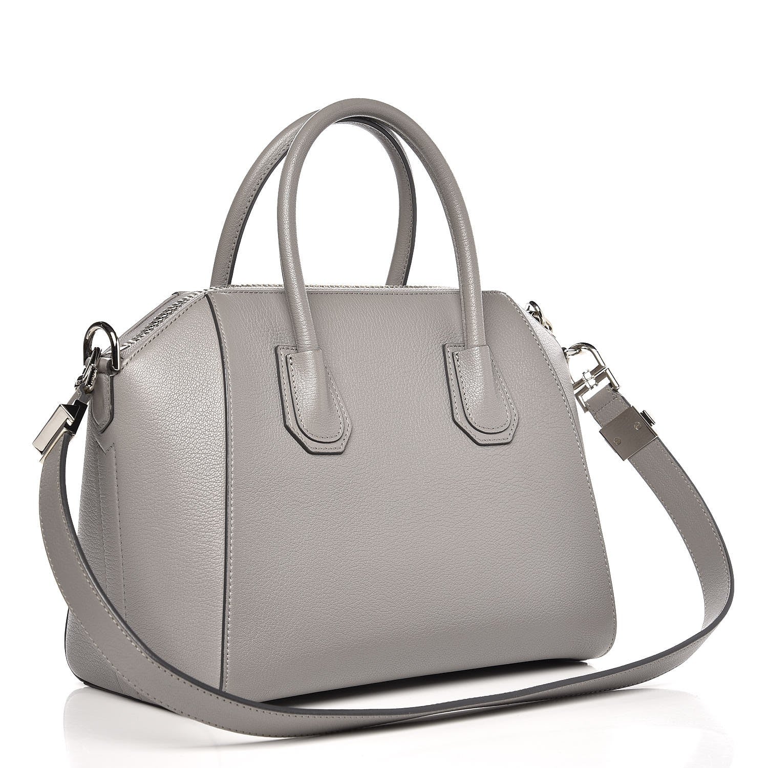 Givenchy Sugar Goatskin Small Antigona Pearl Grey 3 of 8