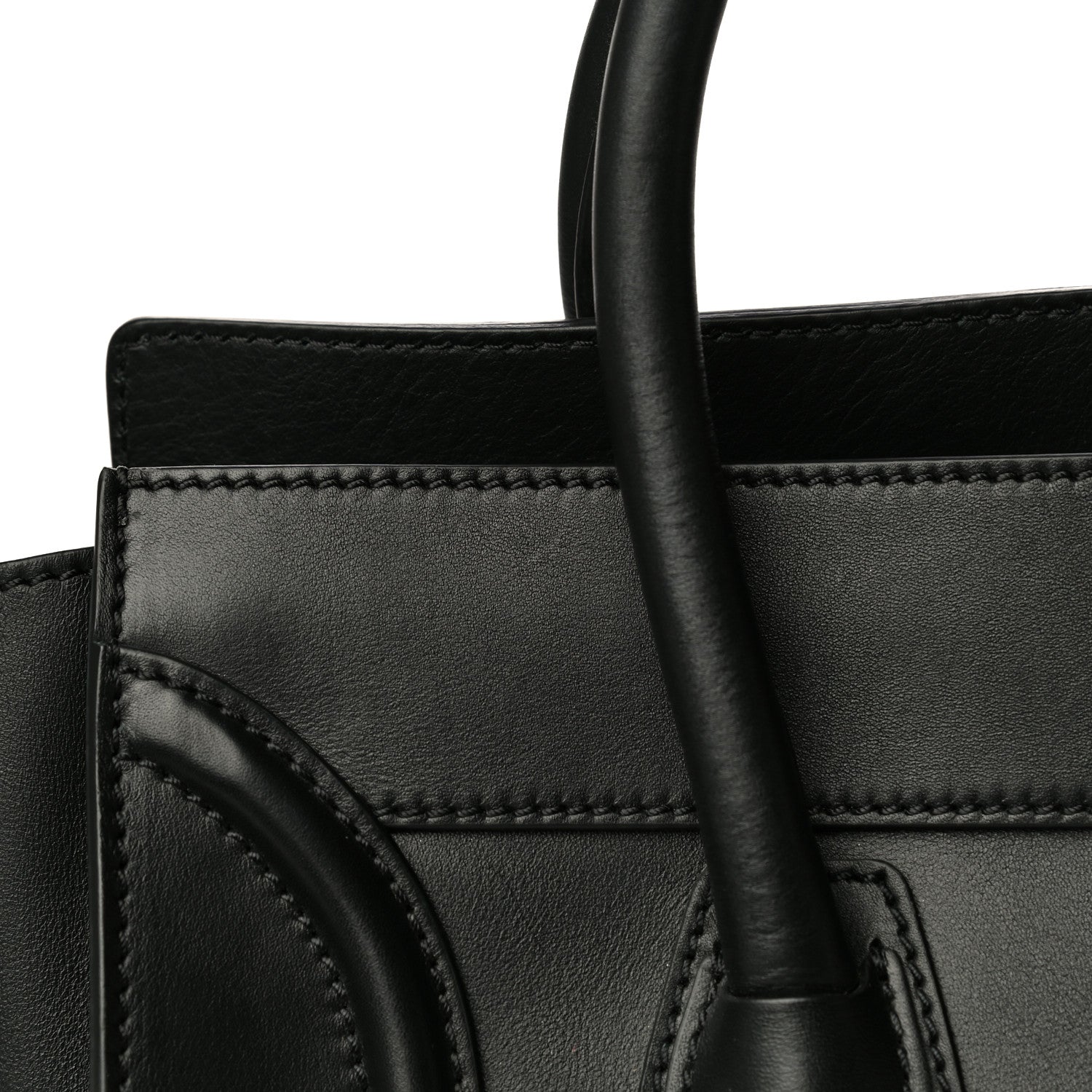 Celine Smooth Calfskin Mini Luggage Black 16 of 30