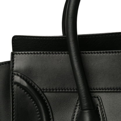Celine Smooth Calfskin Mini Luggage Black 16 of 30