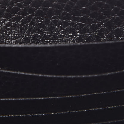 Gucci Dollar Calfskin Interlocking G Chain Wallet Black 7 of 8