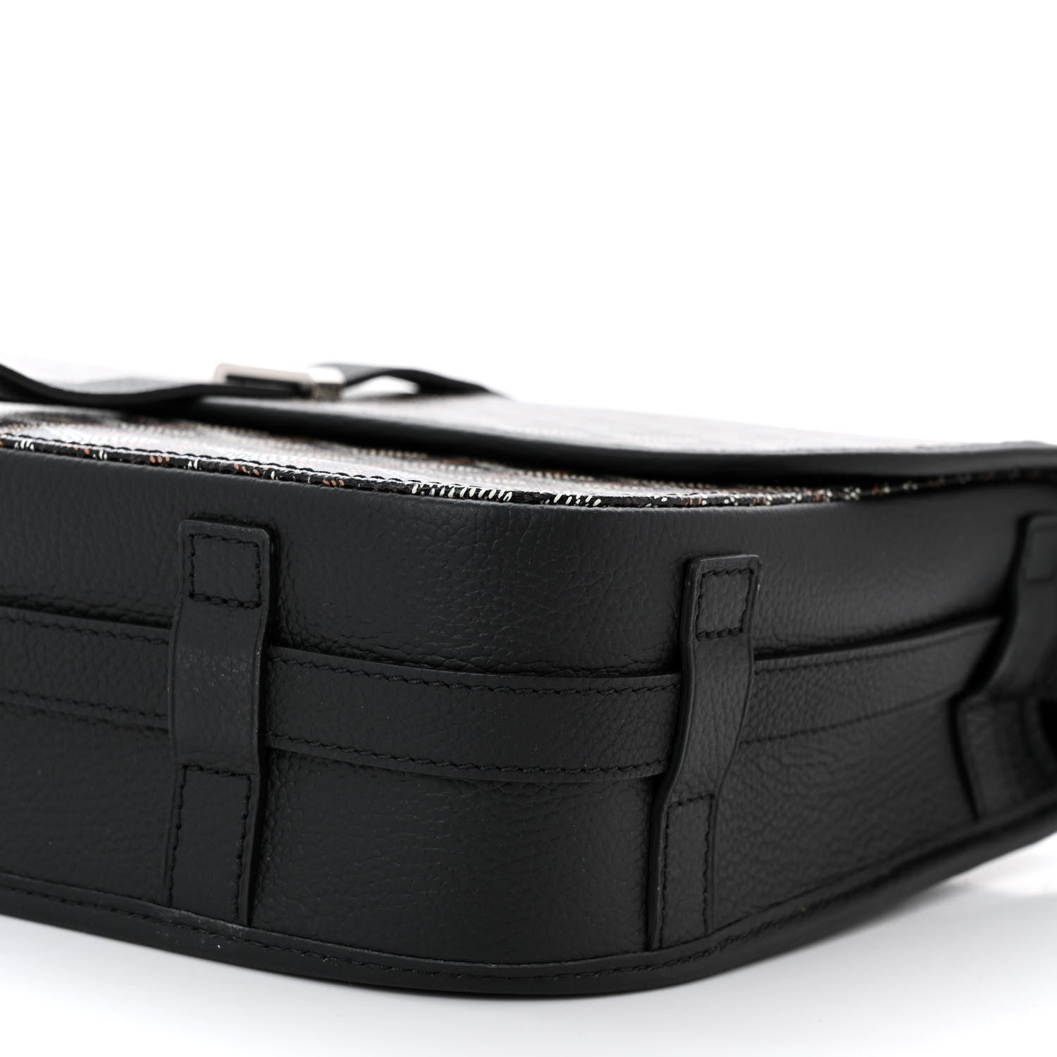 Goyard Goyardine Belvedere II MM Messenger Bag Black 9 of 10