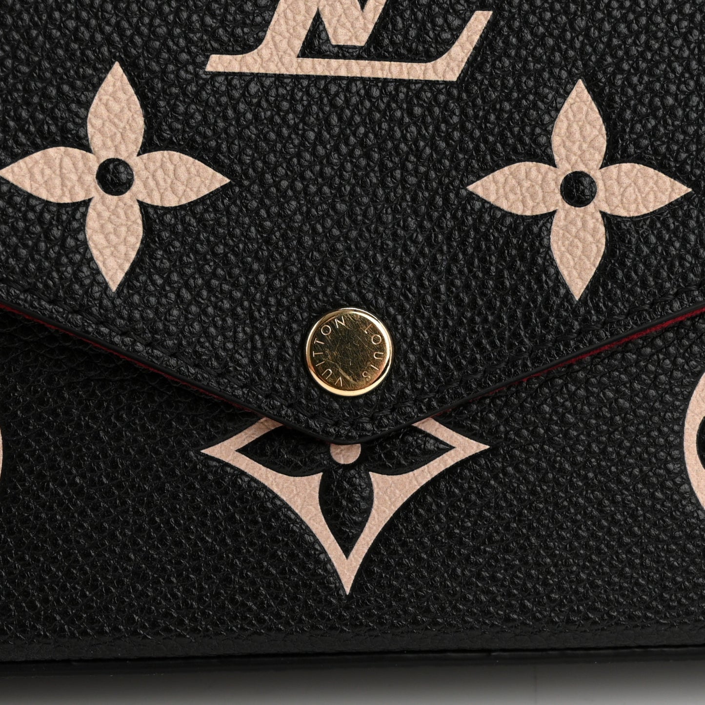 Empreinte Monogram Giant Felicie Pochette Black Beige