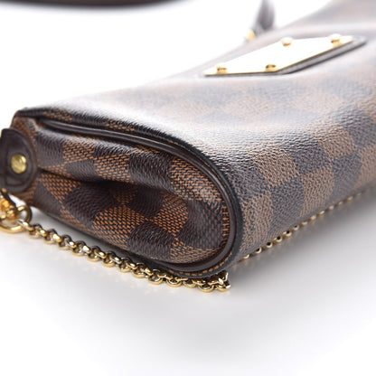 Louis Vuitton Damier Ebene Eva Clutch 13 of 16