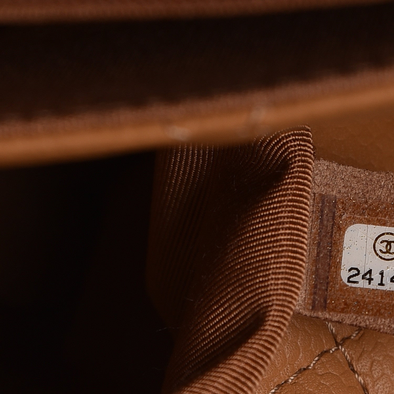Chanel Caviar Quilted Large CC Box Shopping Tote Camel 7 of 10
