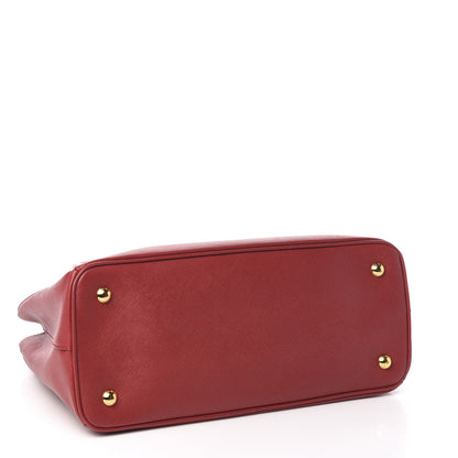 Prada Saffiano Lux Medium Tote Fuoco 5 of 11