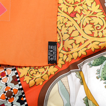 Hermes Silk Les Jardins D'Andalouise Scarf 90 2 of 5