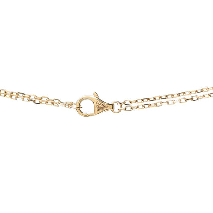 Cartier 18K Yellow Gold 2 Diamond LOVE Necklace 4 of 5