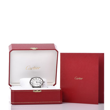 Cartier Stainless Steel Alligator 42mm Ronde Solo Automatic Watch 11 of 11