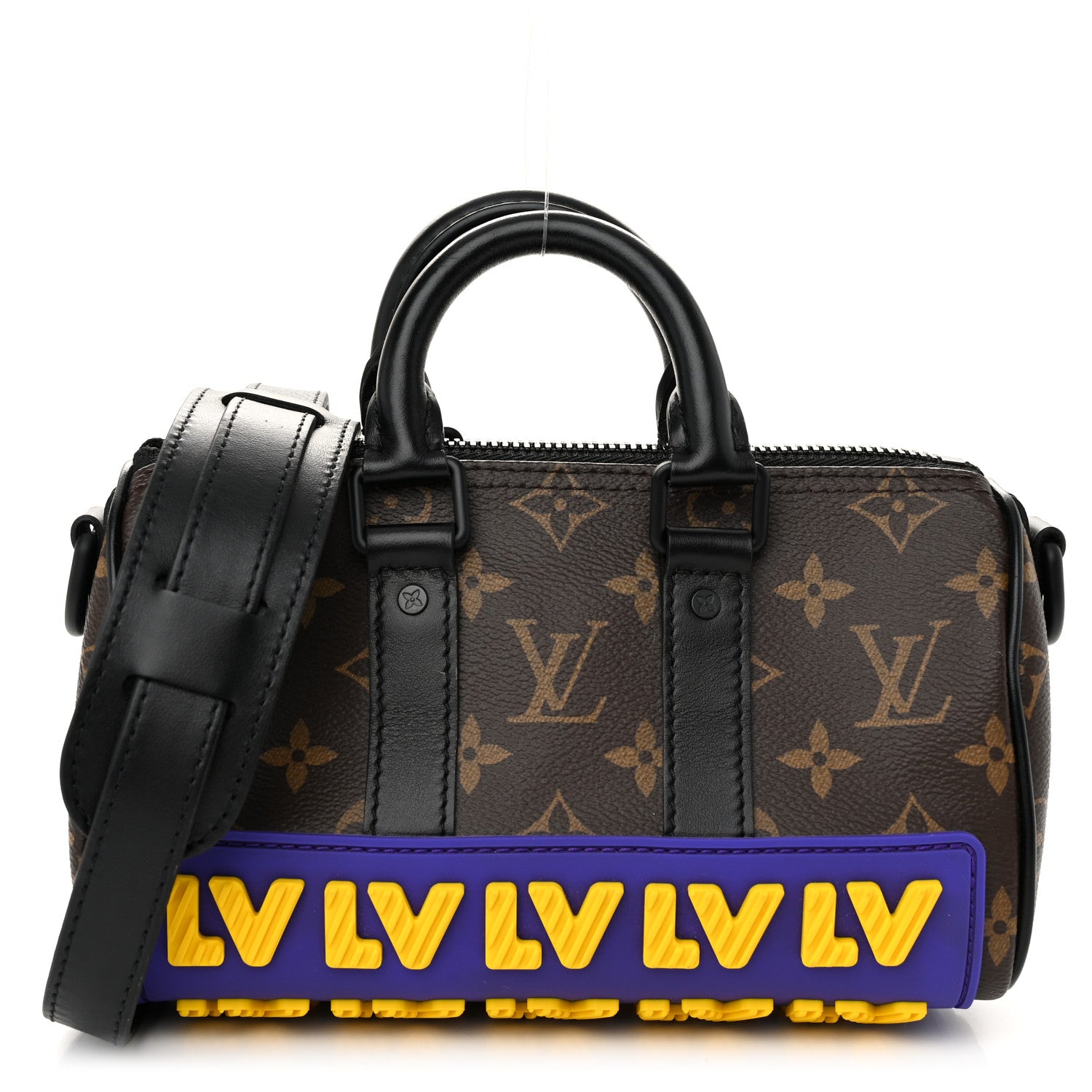 Louis Vuitton Monogram LV Rubber Keepall XS Multicolor 1 of 9
