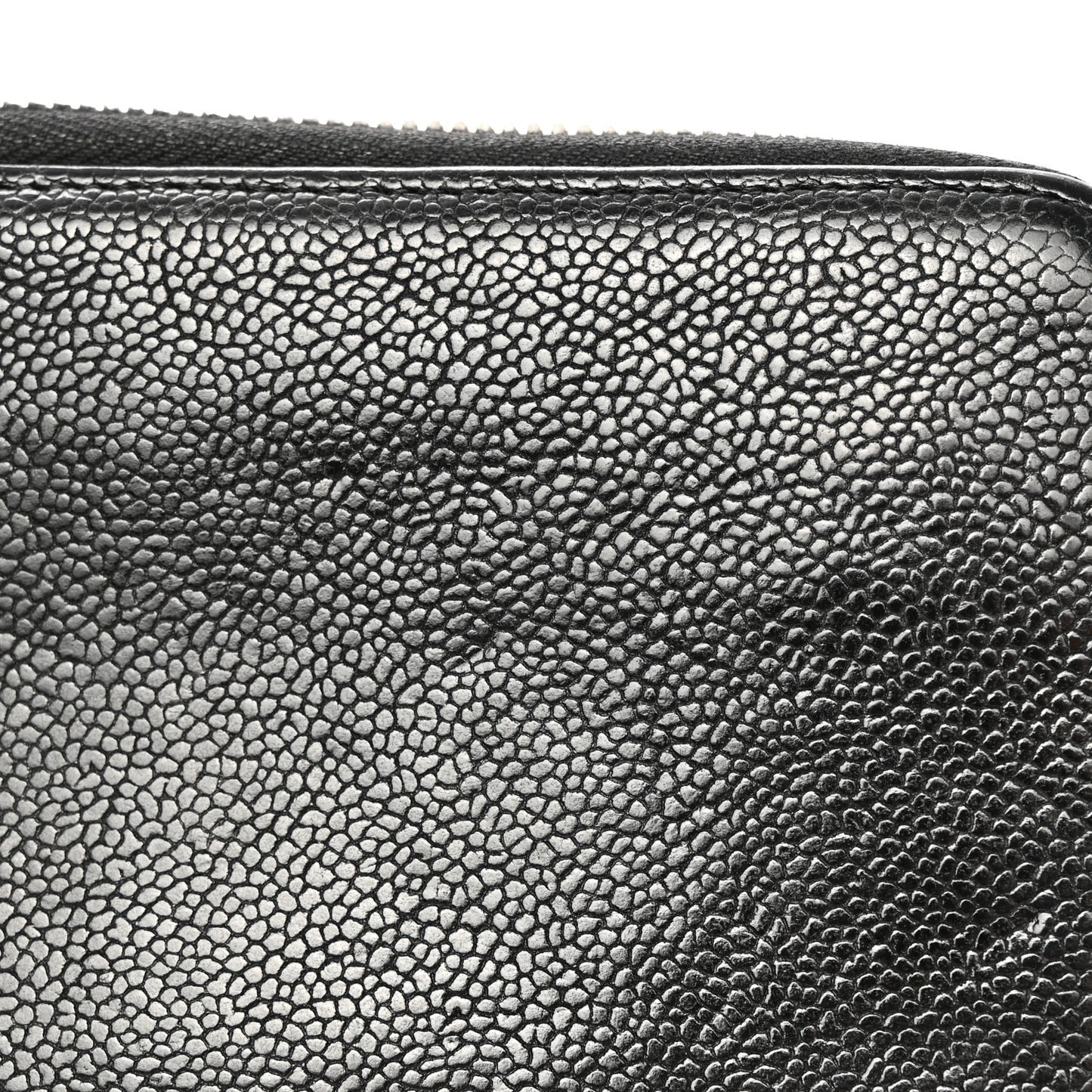 Caviar Outdoor Ligne Zip Around Wallet Black