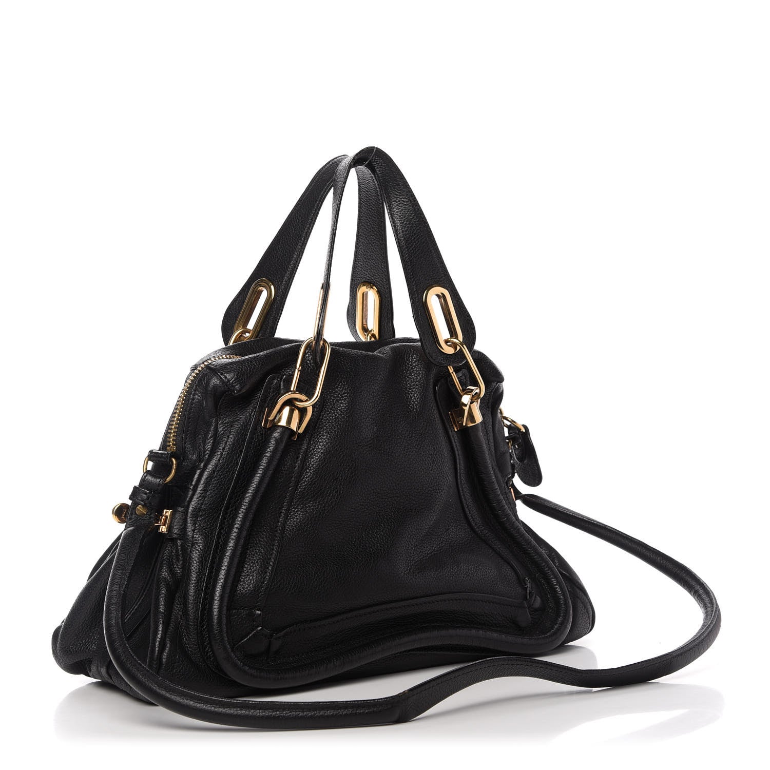 Chloe Calfskin Medium Paraty Black 3 of 15