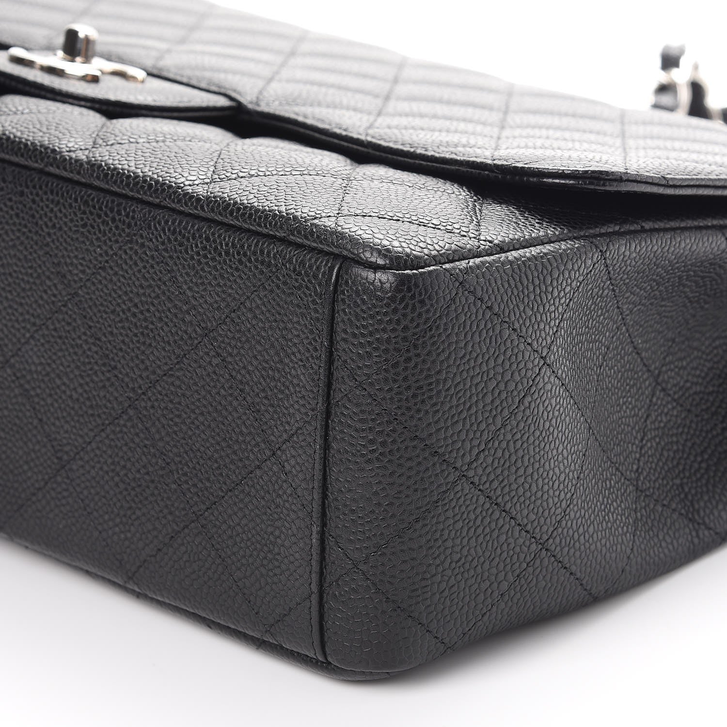 Chanel Caviar Quilted Maxi Single Flap Black 9 of 9