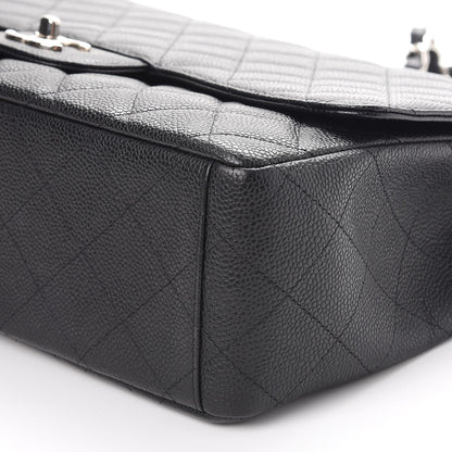Chanel Caviar Quilted Maxi Single Flap Black 9 of 9