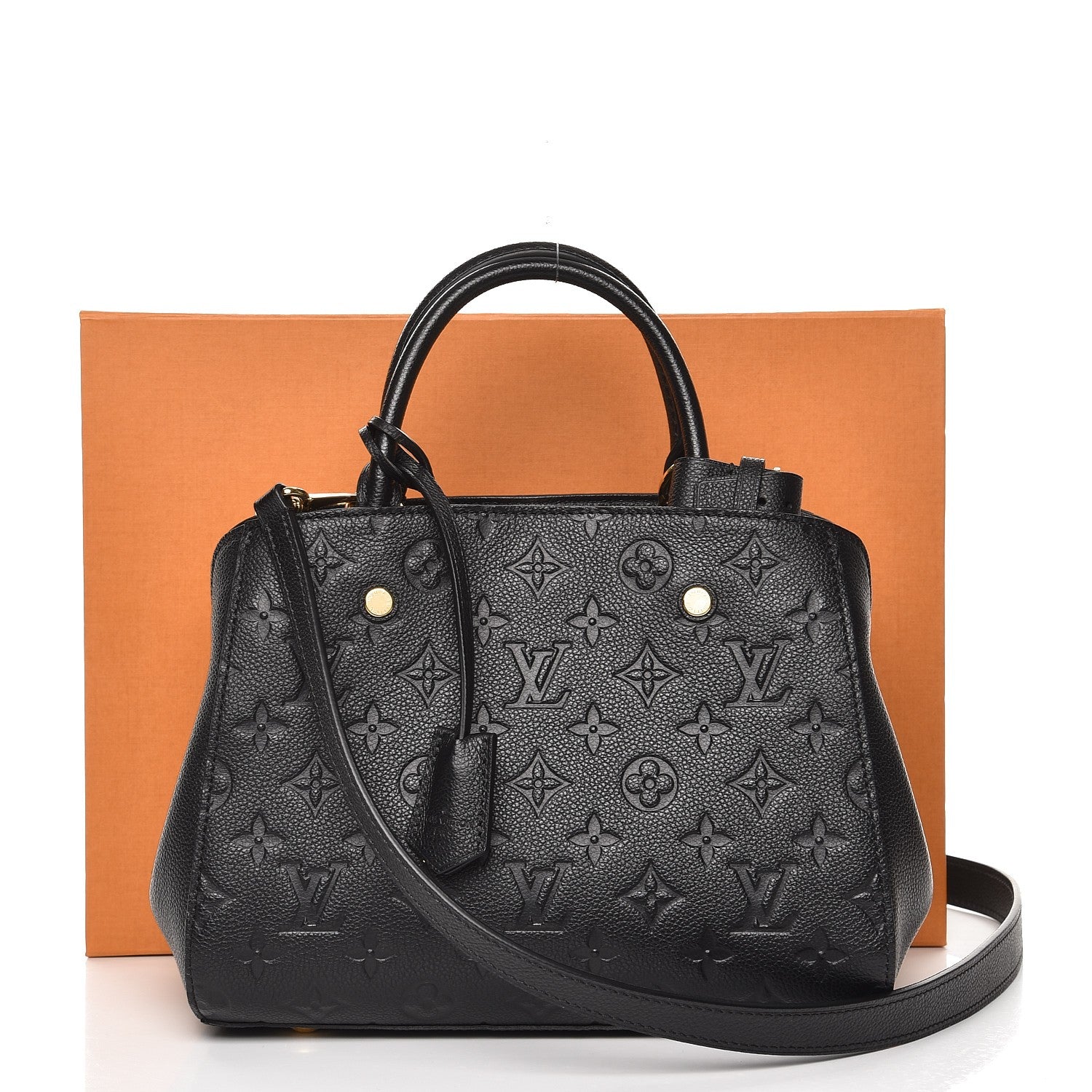 Louis Vuitton Empreinte Montaigne BB Black 9 of 9